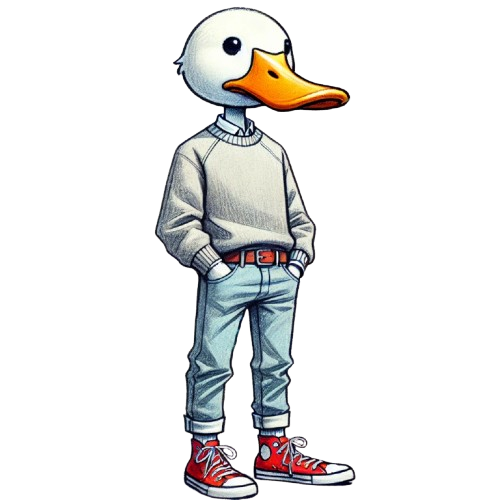 Cool Duck Character